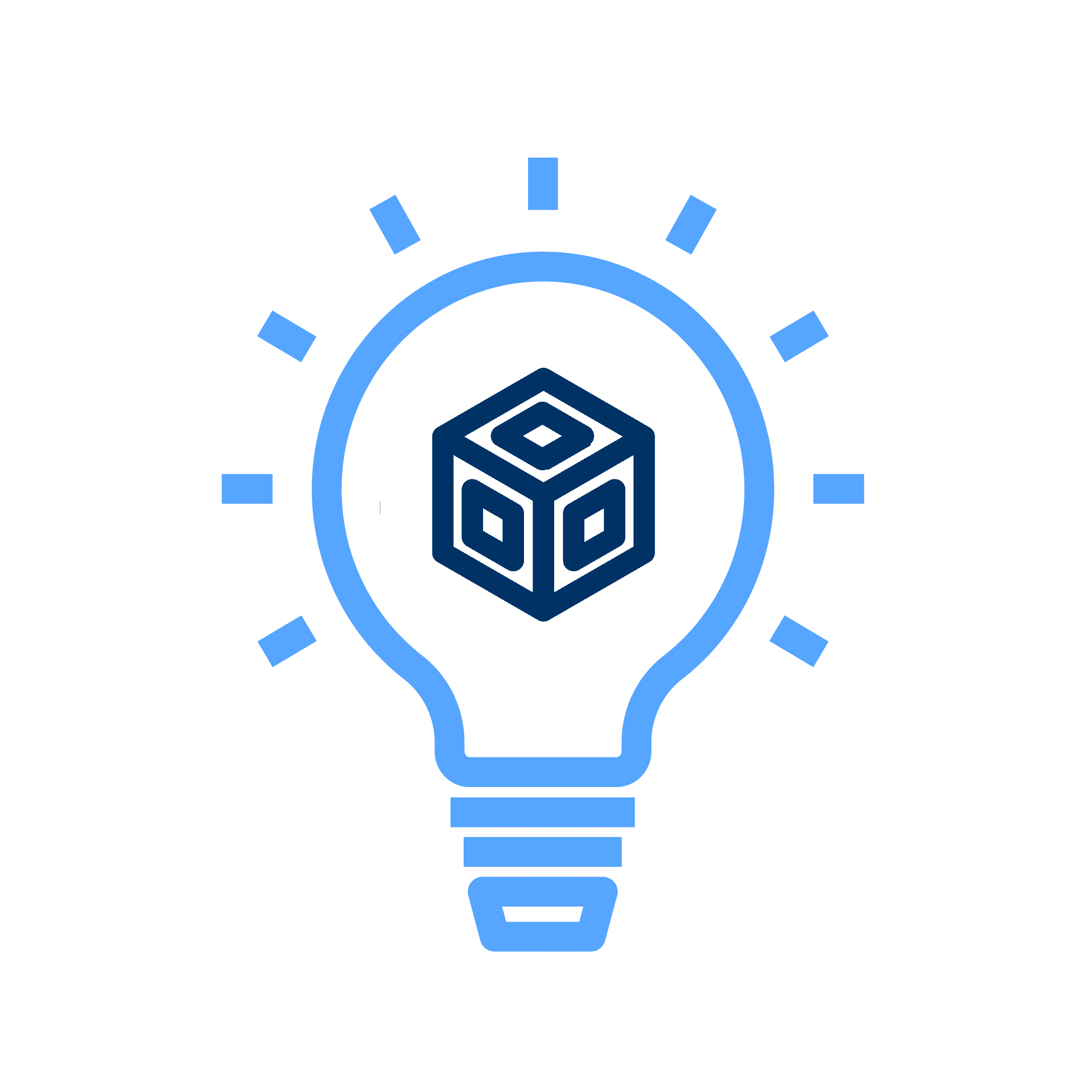Crypto basics lightbulb icon